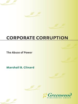 cover image of Corporate Corruption